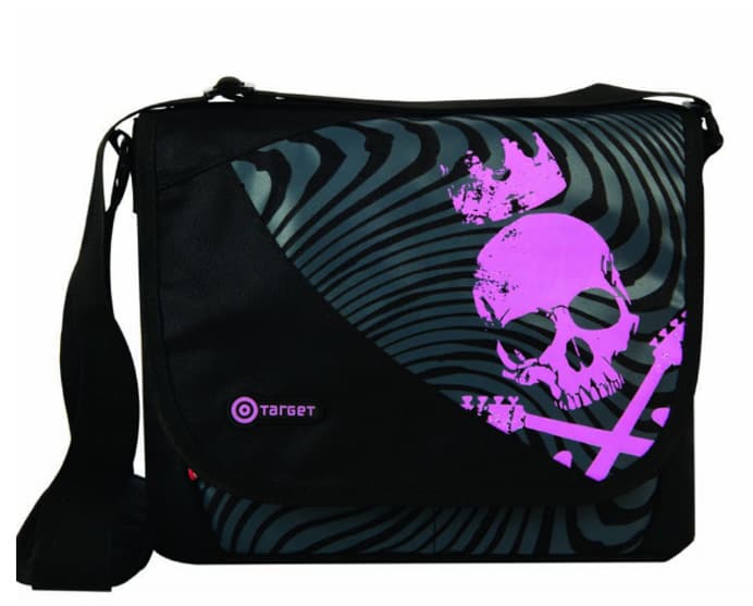 TARGET Školska torba ZEBRA STYLE crna