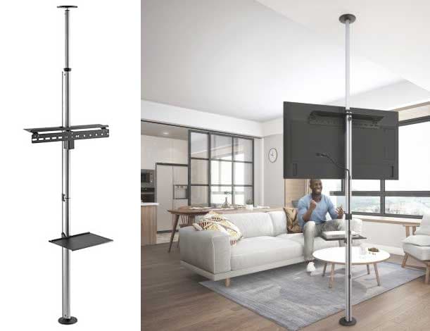 Nosač za TV i DVD 37-70 inča Kettz TVN-P202 pod-plafon