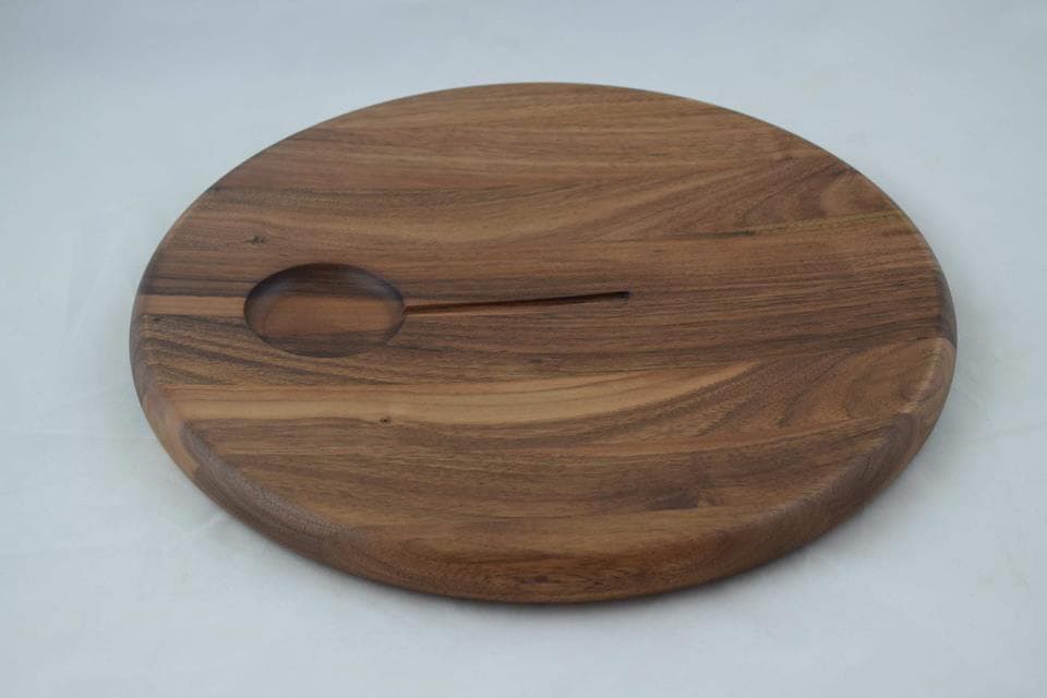 Daska od orahovine, sa odvodnim kanalom 360x30 mm