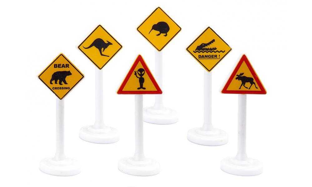 SIKU Saobraćajni znaci - International road signs 0894