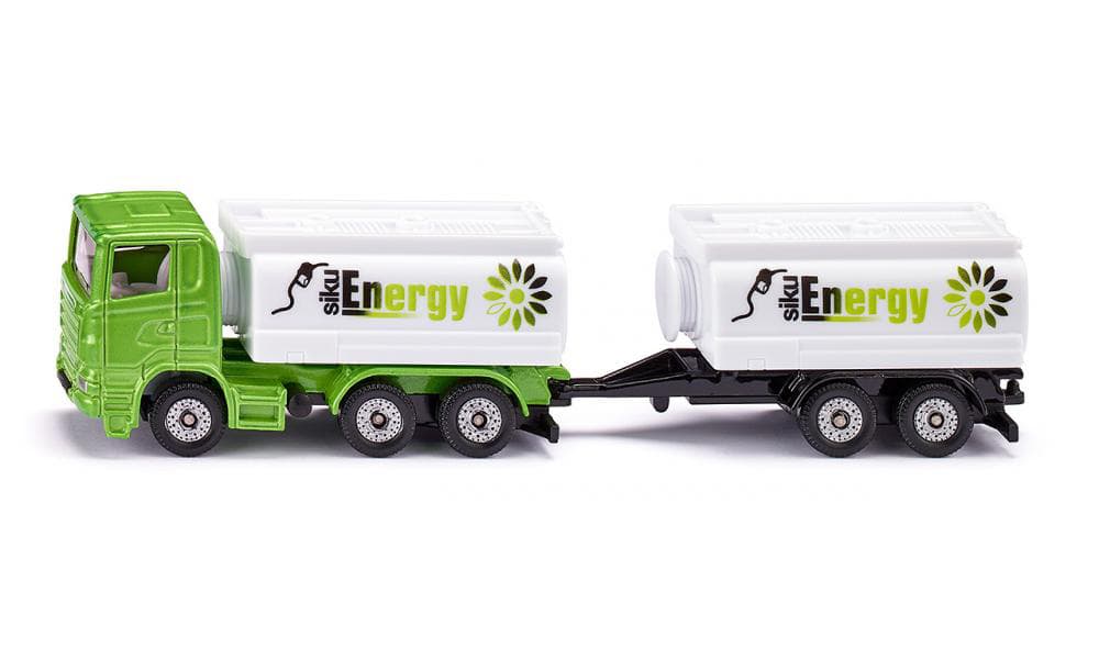 SIKU Kamion sa cisternama - Truck with tank truck superstructure and trailer 1690