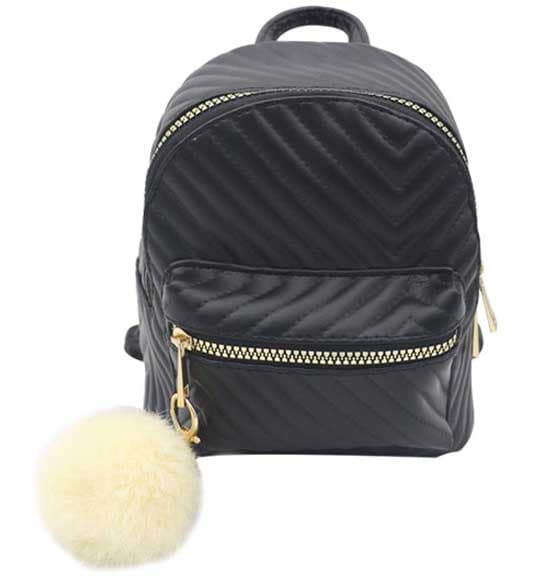 Sazio Modni ranac Lolly 20 Black
