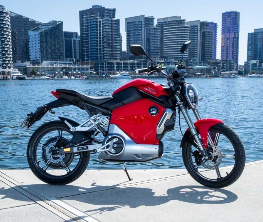 Električni Motocikl - Skuter Super Soco TS1200R Red