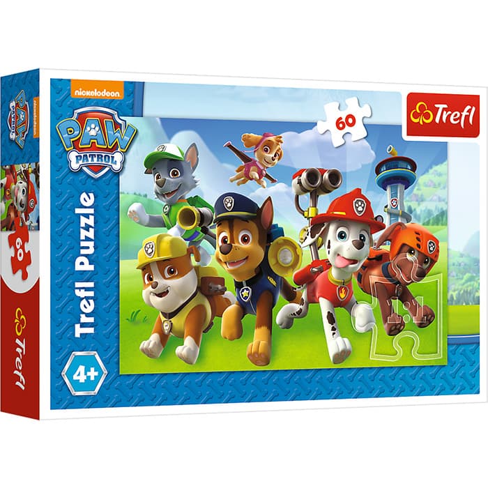 Trefl puzzle Patrolne Šape 60 delova
