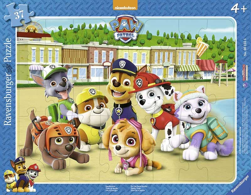 Ravensburger Puzzle - Patrolne šape - porodični portret 37 delova 06155