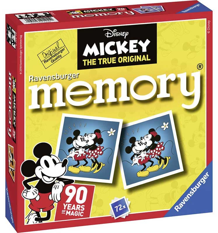 Društvena igra Memorija - Mickey Retro - Ravensburger 21411