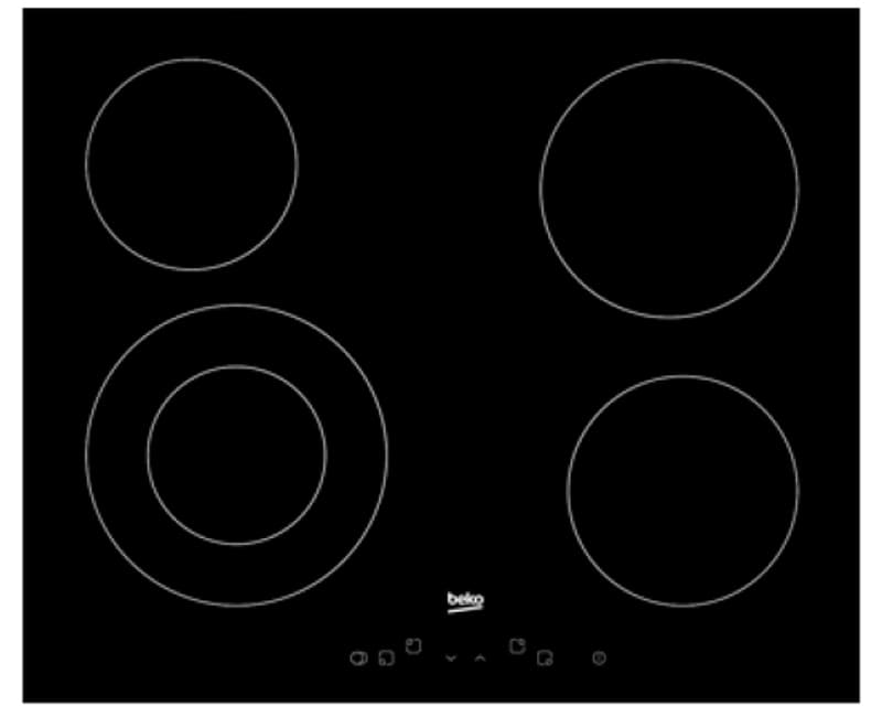 BEKO Ugradna staklokeramička ploča HIC64402X
