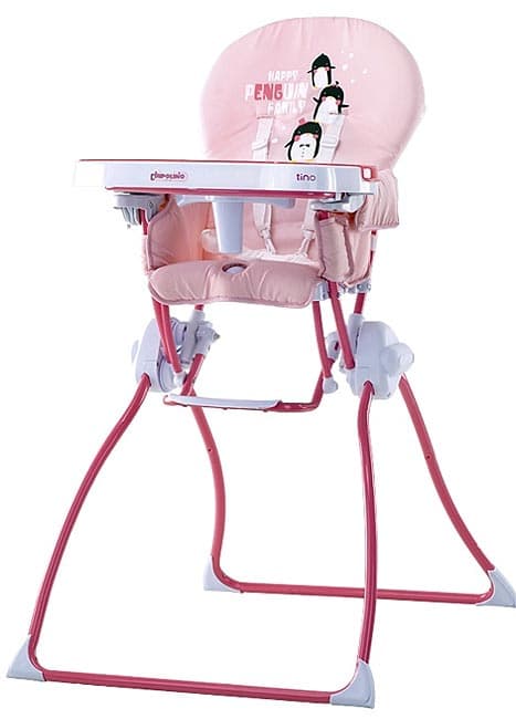 Chipolino Visoka Stolica Tino pink