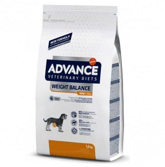 Hrana za pse malih rasa Advance Weight Balance Mini pakovanje 1.5kg
