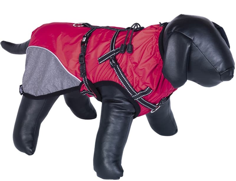 Nobby Kabanica sa amom za pse Akam Red leđa 40cm 65366