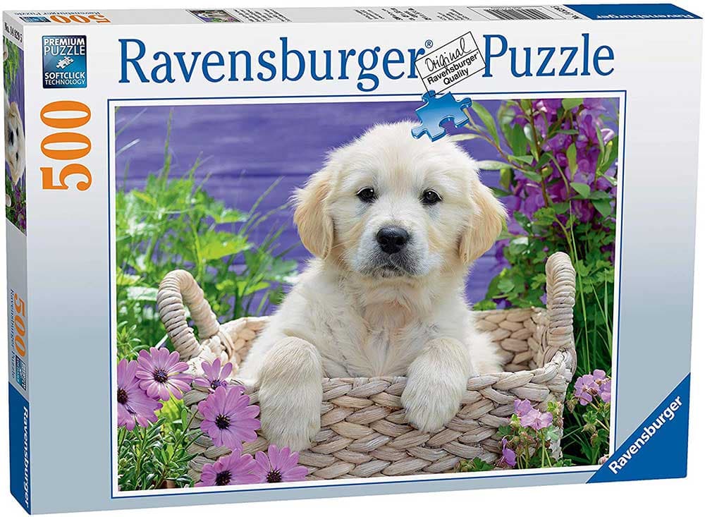 Ravensburger Puzzle 500 delova - Slatki zlatni retriver 14829