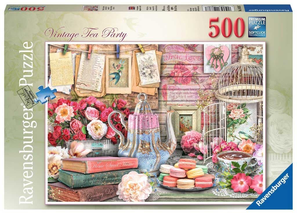 Ravensburger Puzzle 500 delova - Starinska čajanka 14838