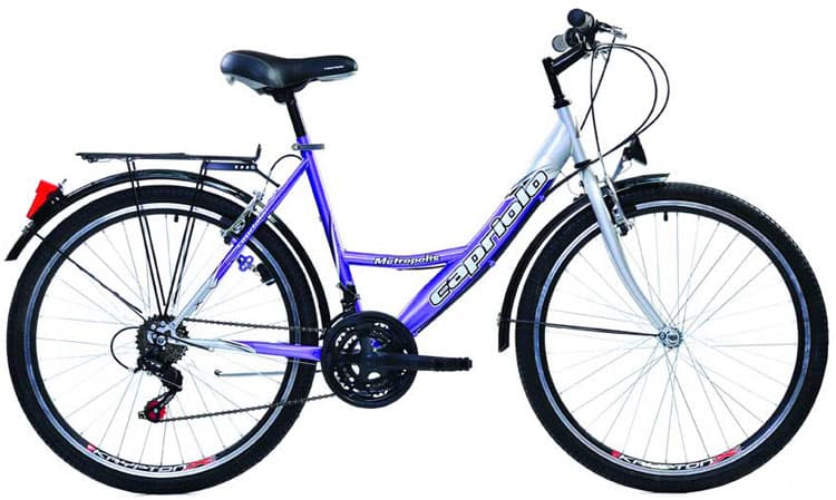Bicikl METROPOLIS LADY - Sivo - Crveni