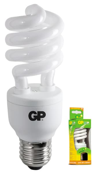 GP štedljiva sijalica Spiralna HALF pakovanje 5 komada