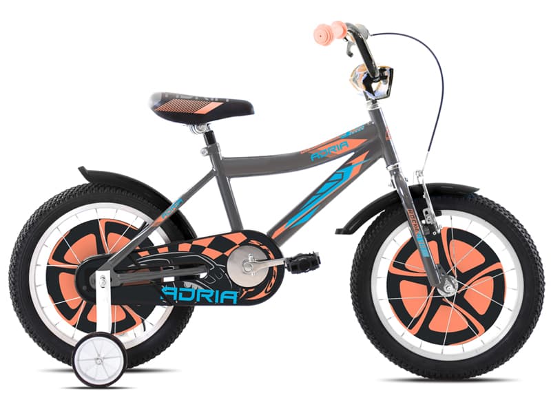 Dečiji bicikl Adria Rocker 16HT sivo oranž 920128-16