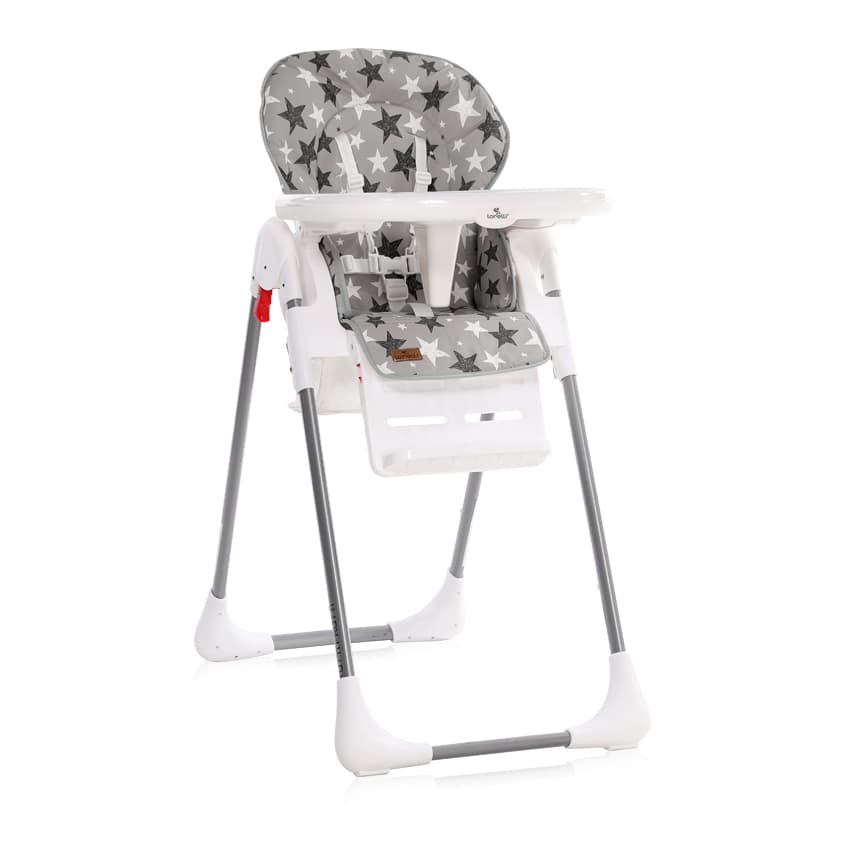 LORELLI Stolica za hranjenje Hranilica TUTTI FRUTTI Grey Stars 10100262015