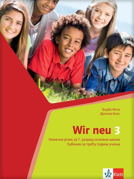 Klett Nemački jezik 7 Udžbenik za sedmi razred Wir 3 neu