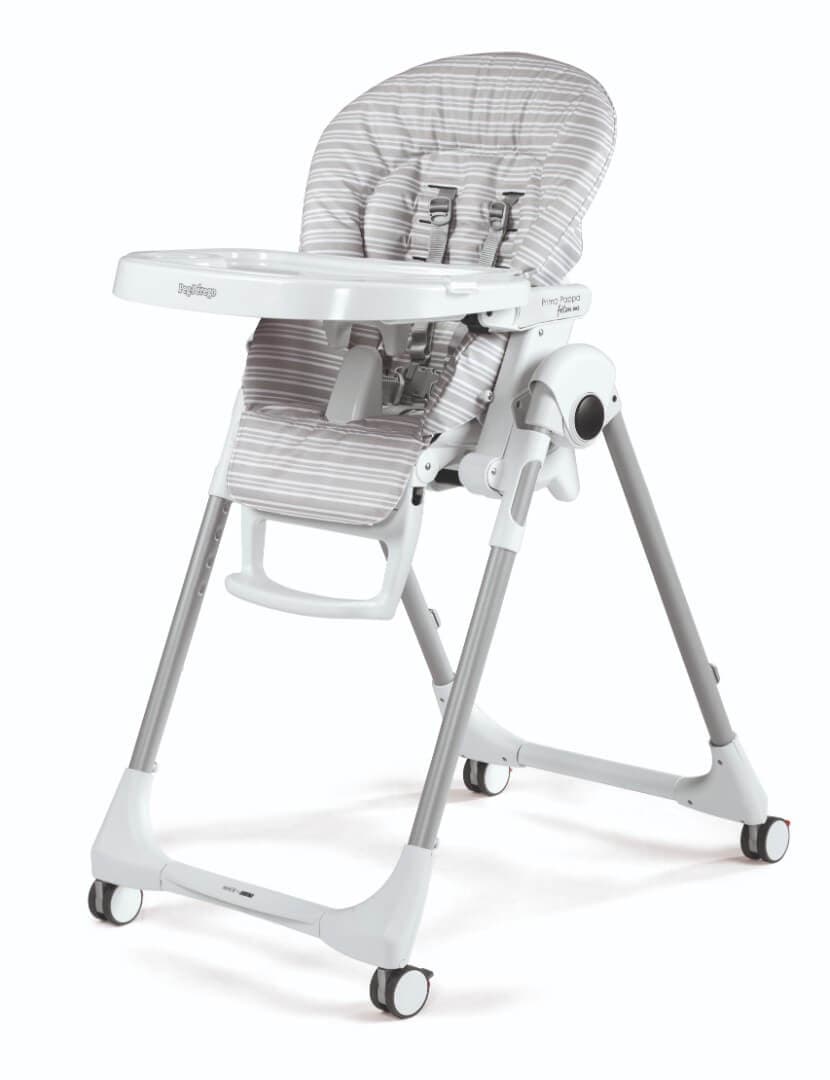 PEG PEREGO Stolica za hranjenje Hranilica PRIMA PAPPA FOLLOW ME Linear Grey P3510041598