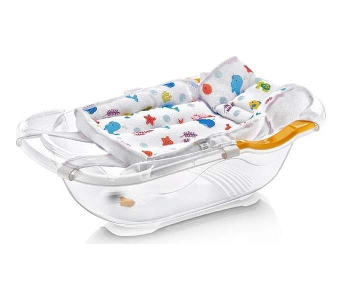 BABYJEM Podloga za kadicu za bebe WHITE OCEAN 92-13938