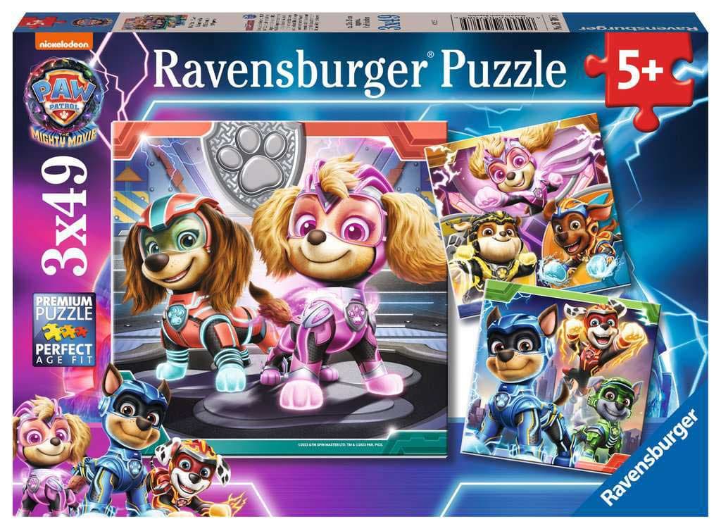 Slagalice 3x49 delova Patrolne šape Ravensburger 05708