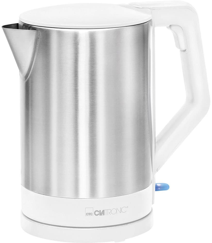 Clatronic električni bokal WKS3692B beli-inox, 1,5l, max 2200w