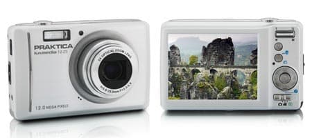Praktica Luxmedia 12 Z5 digitalni fotoaparat srebrni