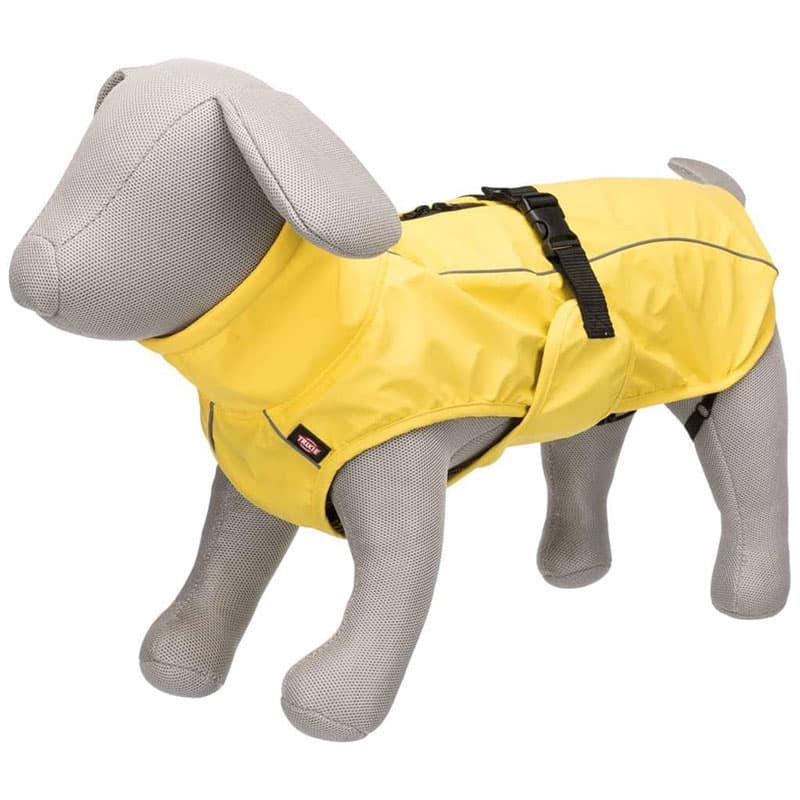 Kišni mantil za psa Vimy Yellow leđa 62cm Trixie 67977