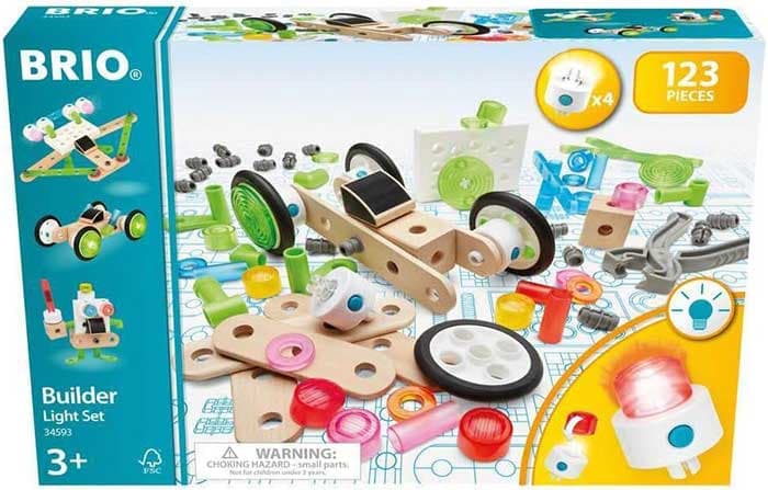 BRIO Igračka Konstruktorski set sa svetlom 123 dela 34593