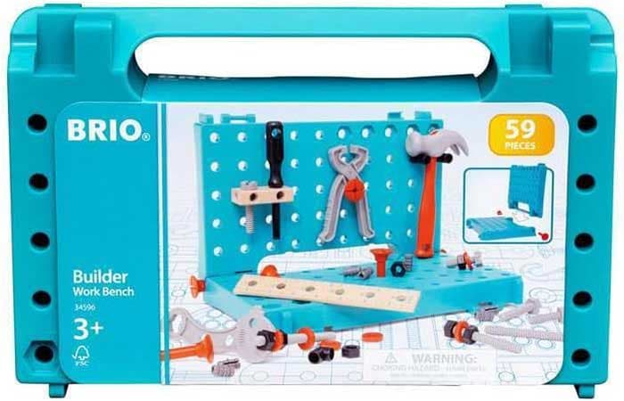 BRIO Igračka Konstruktorski set sa alatom u koferu 59 delova 34596