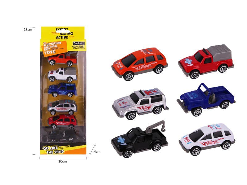 Igračka Set autića 6 kom. miks Autić 861014
