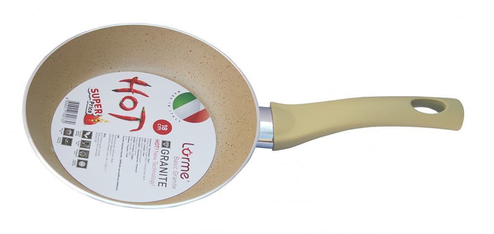 Tiganj Lorme basic, granit, 18 cm