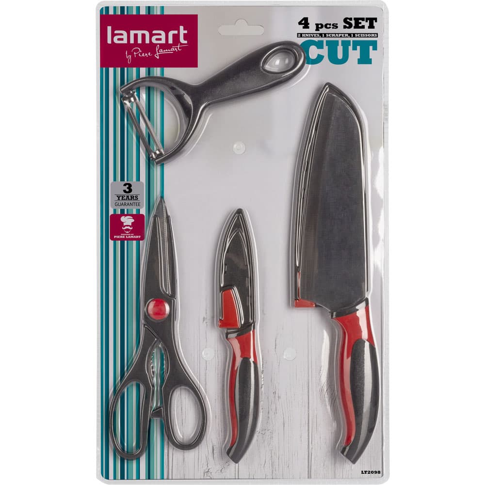 Četvorodelni set kuhinjskih alata LAMART LT2098