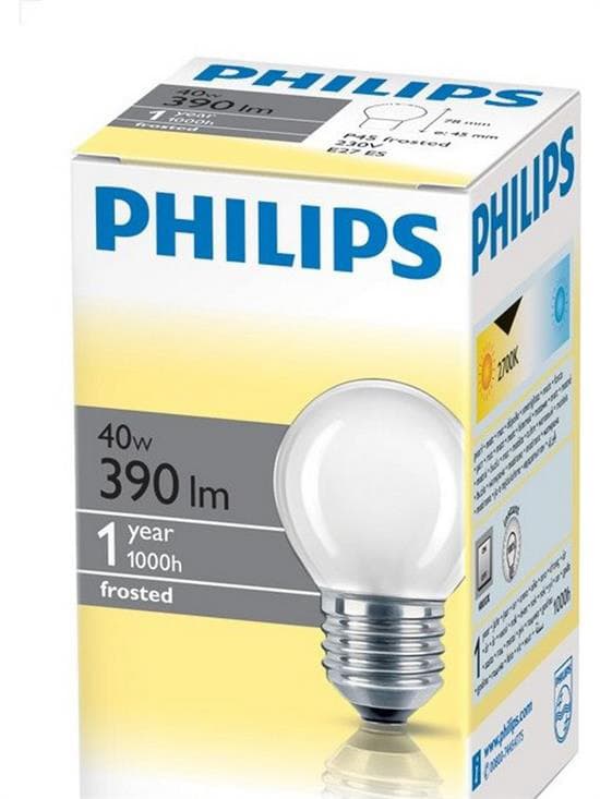 Philips standardna sijalica E27 40W PS346