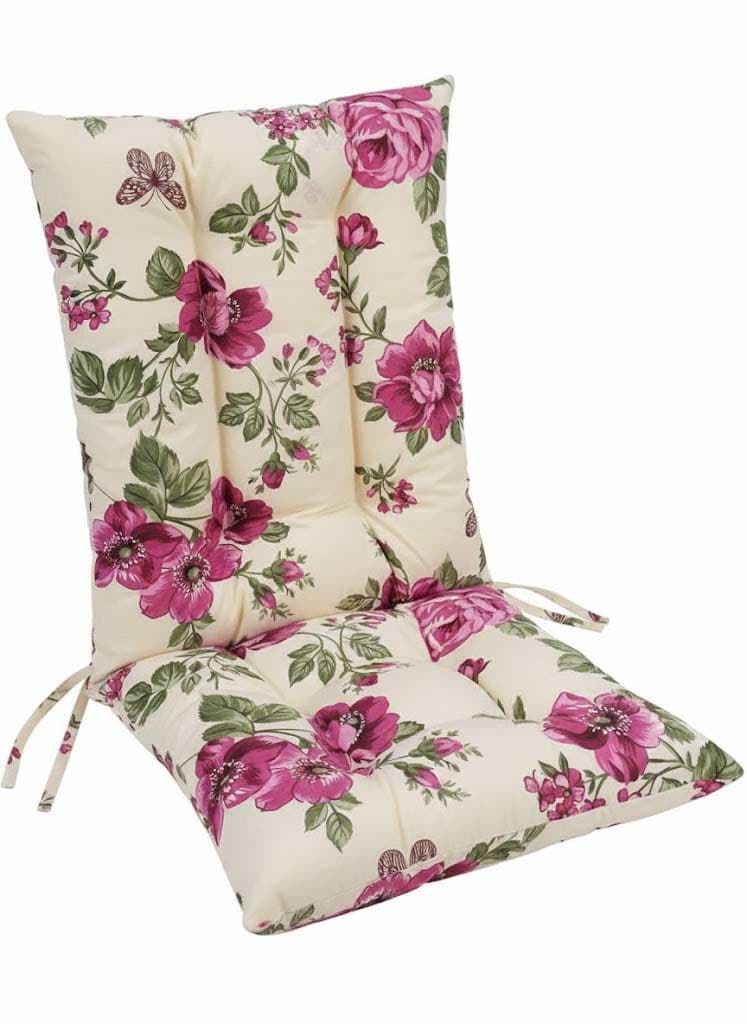 Jastuk Za Stolicu Sa Naslonom 60 x 120 cm Pink Flowers