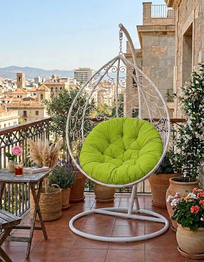 Jastuk Za Jaje Baštensku Ljuljašku 120 cm Lime