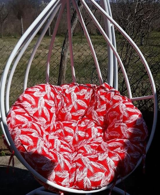 Jastuk Za Jaje Baštensku Ljuljašku 140 cm Flora Red