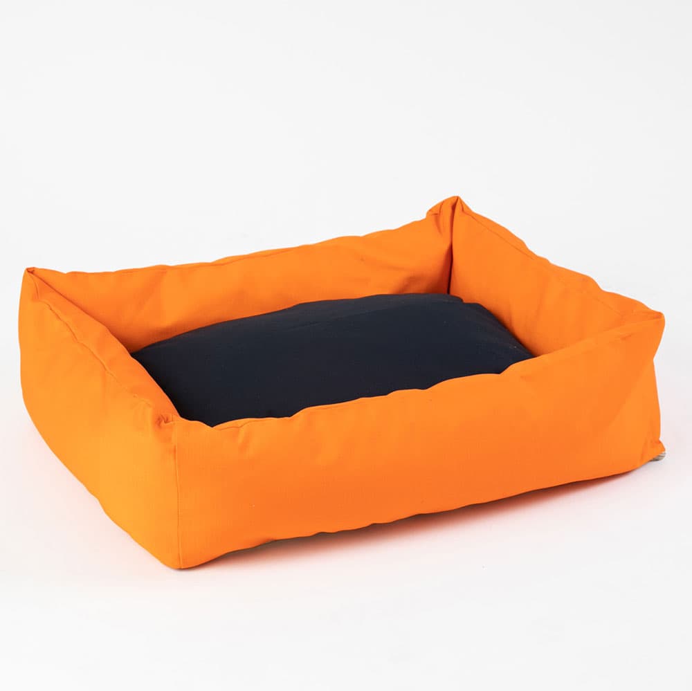 Pet Line Krevet za pse Square Orange - Navy 65cm 6-3