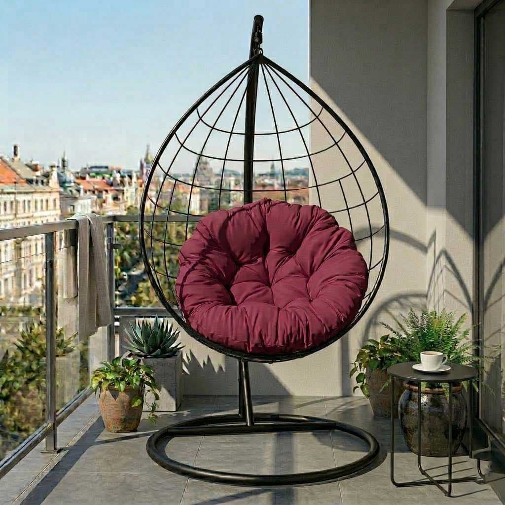 Jastuk Za Jaje Baštensku Ljuljašku - 100 cm - Cherry