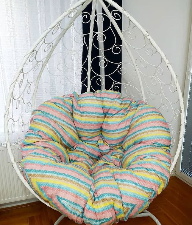 Jastuk Za Jaje Baštensku Ljuljašku - 100 cm - Stripes