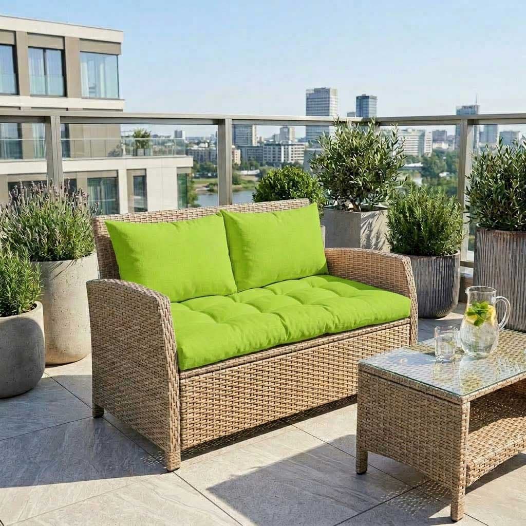Jastuci za dvosed - 130 x 50 x 50 cm - Lime