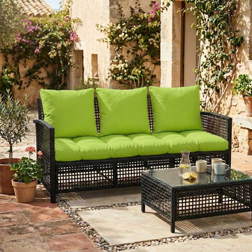 Jastuci za trosed - 160 x 50 x 50 cm - Lime