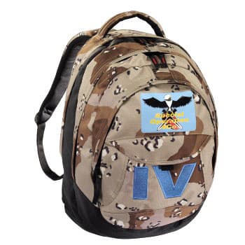 Hama školski ranac Camouflage Brown