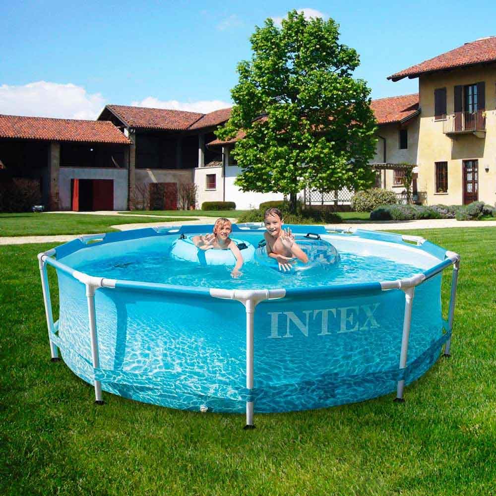 Bazen 305 x 76 cm sa Printom - Intex Beachside Metal Frame 28208