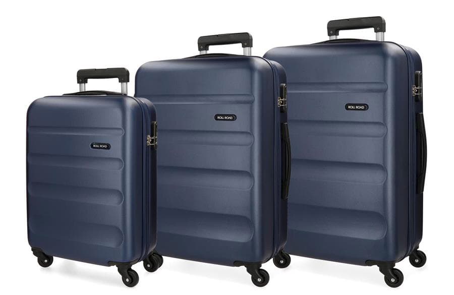 Komplet ABS kofera 75/65/55cm Roll Road Flex Navy Blue 5849462