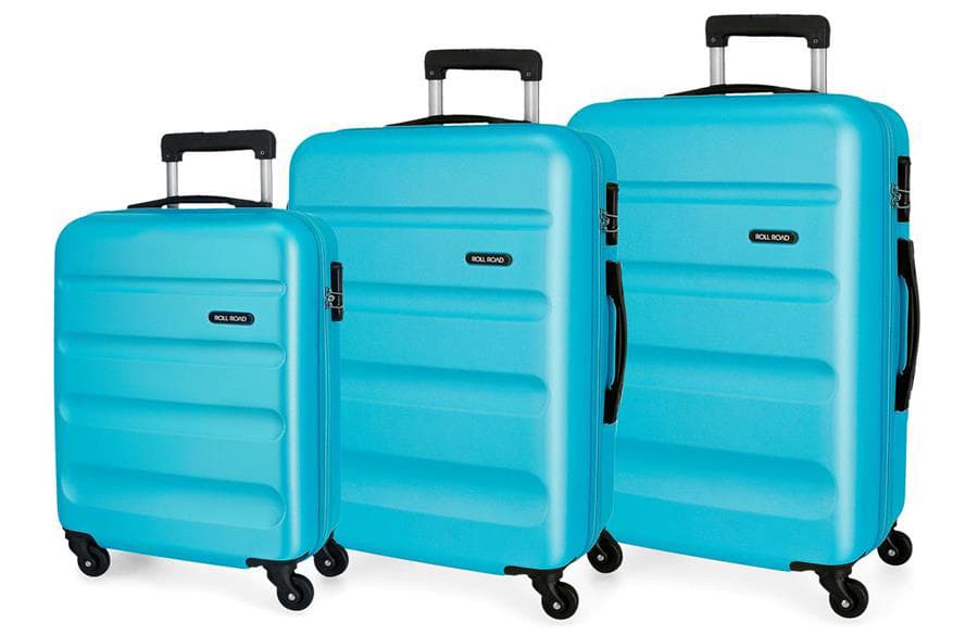 Komplet ABS kofera 75/65/55cm Roll Road Flex Aqua 584946A