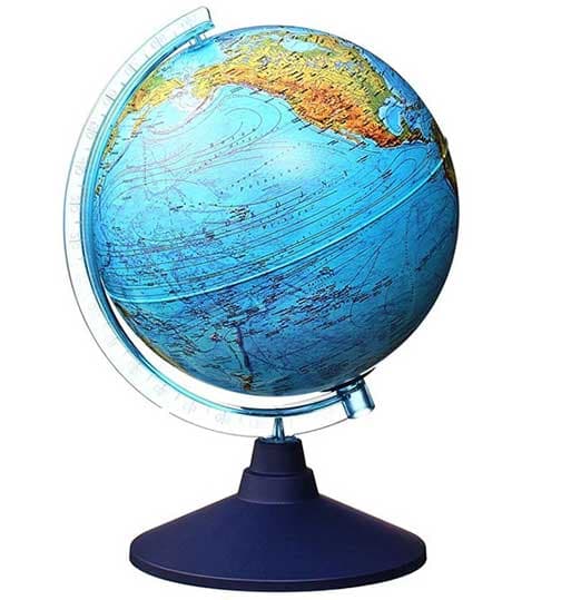 Alaysky Globus sa LED svetlom na baterije 21cm