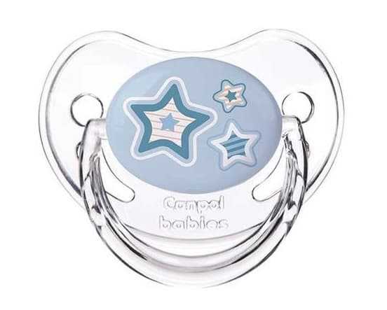 Canpol Orthodontic babies silikonska varalica 18M + 22/567 Stars Newborn Baby