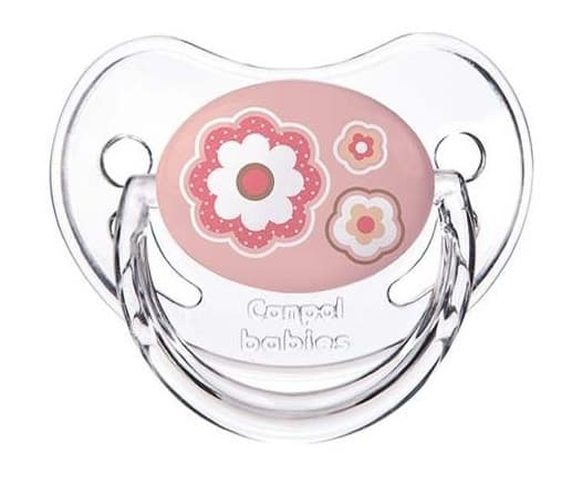 Canpol Orthodontic babies silikonska varalica 18M + 22/567 Flowers Newborn Baby