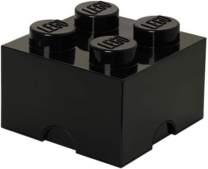 Kutija za odlaganje LEGO® Kocka 4 25x25x18cm crna 4003