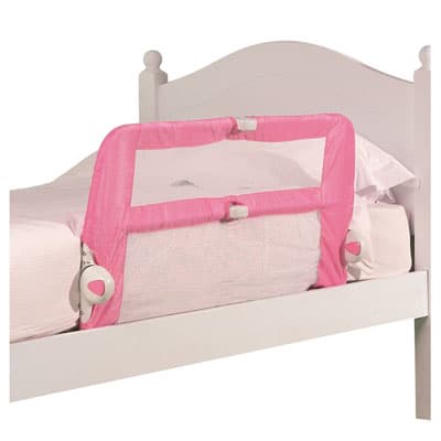 Lindam sigurnosna ogradica za krevetac - Roze 44371